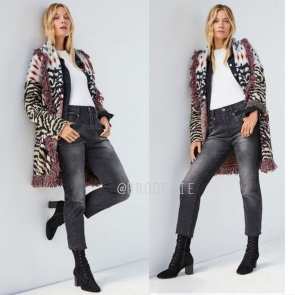 Anthropologie Paloma Fringed Cardigan - Picture 4 of 5